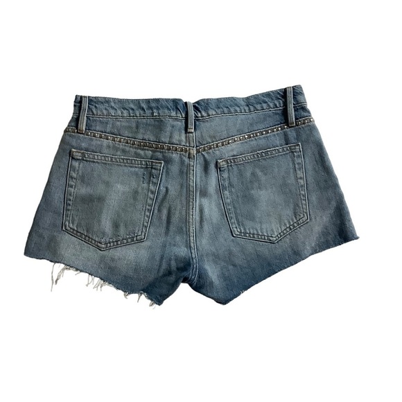 Frame Denim Le Studded Jean Shorts in Hester Size 27 - Picture 4 of 8